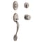 Kwikset Kwikset Chelsea Satin Nickel Entry Handleset 1-3/4 in. 98001-369 - alternate 2